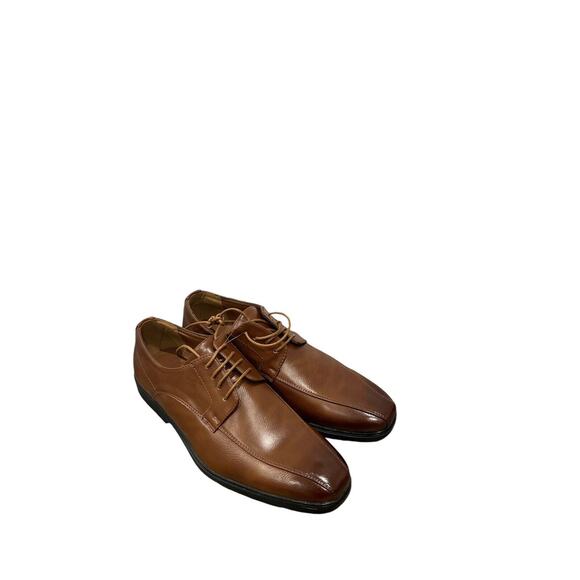 Men’s Marco Vitale Collezione Brown Leather Dress Shoes 11 - Picture 2 of 5